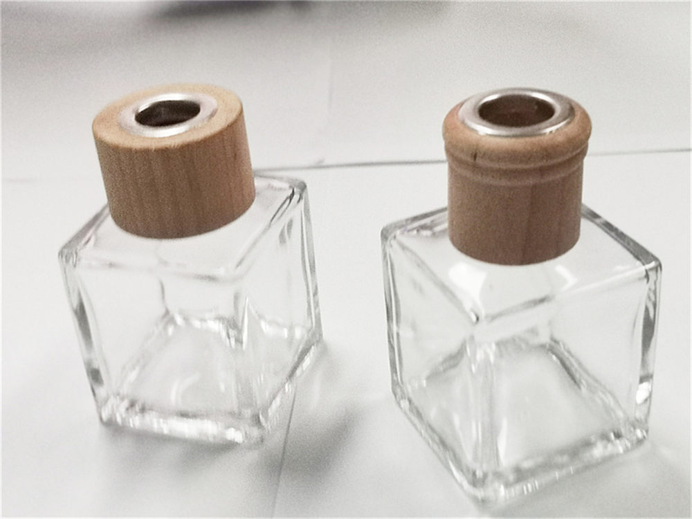 Square Glass Essential Oil Bottle