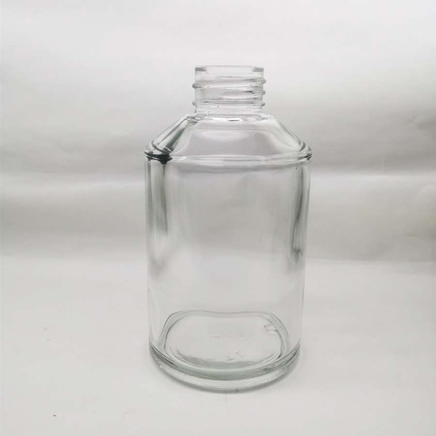 High Capacity Glass Flask Bottles