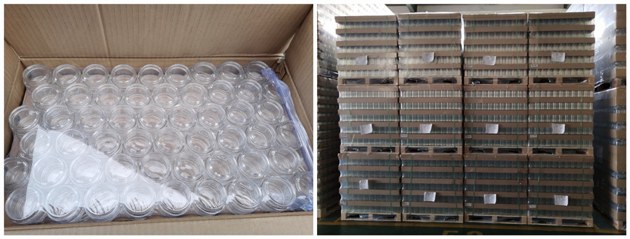200ml Clear Glass Bottles