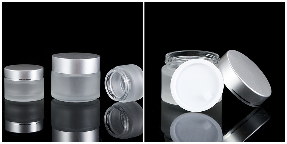5G Cosmetic Frosted Glass Jar