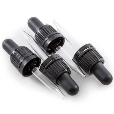 Black Tamper-Evident Cap customized