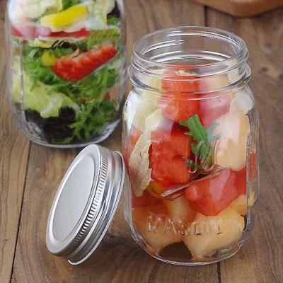 Glass mason sealed jar customized