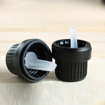 Black Tamper-Evident Cap customized