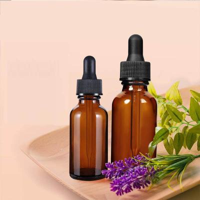 1oz 30ml amber boston round glass bottles manufacturer