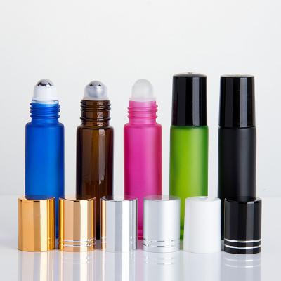 Frosted Glass Roller On Bottle