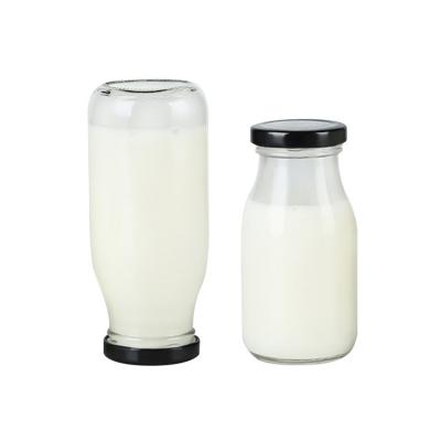 250ml glass milk bottle