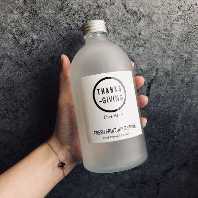 500ml frosting juice bottle